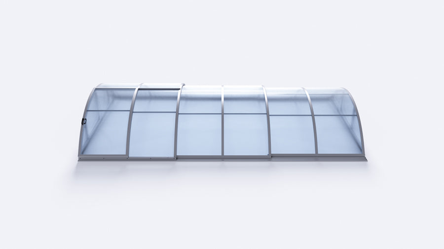 Zadaszenie basenowe Albixon BOX Klasik A / Klasik Clear A 3,61 x 6,46 x 1 m